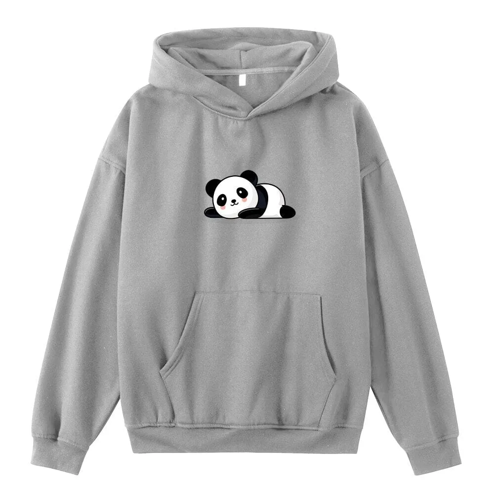 Bam Bam the Panda Oversized Soft Hoodies