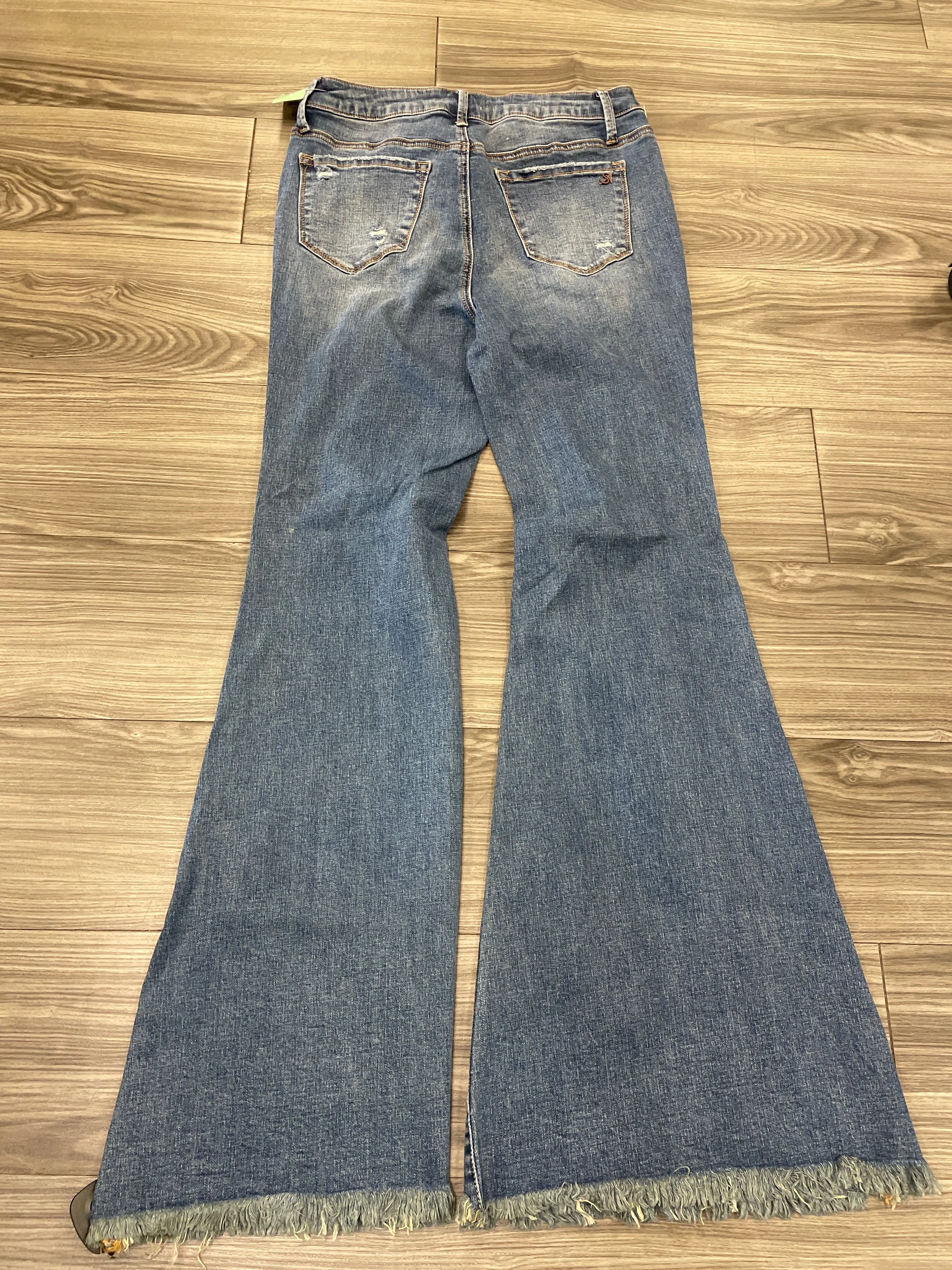 Blue Jeans Flared Clothes Mentor, Size 13