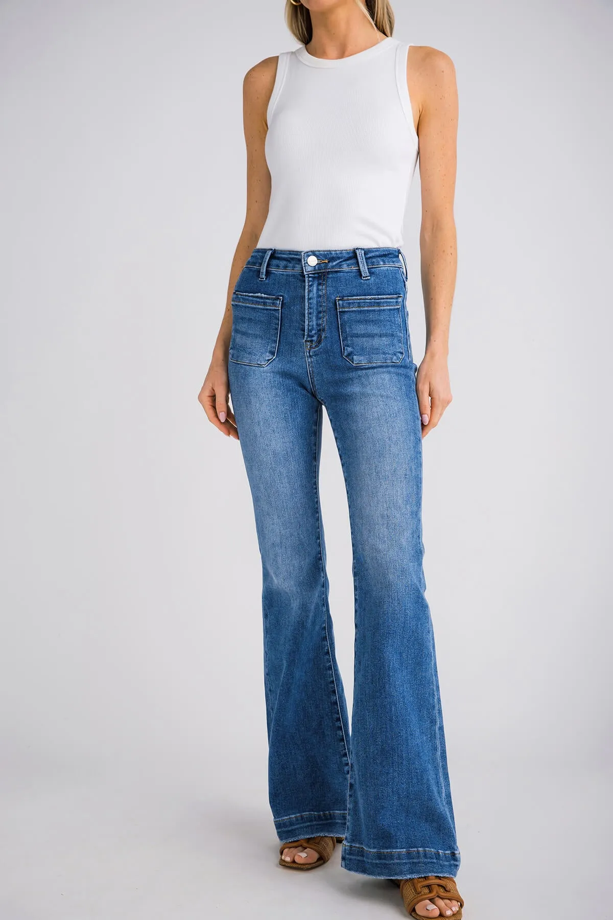 Risen Sedona Patch Pocket Jeans