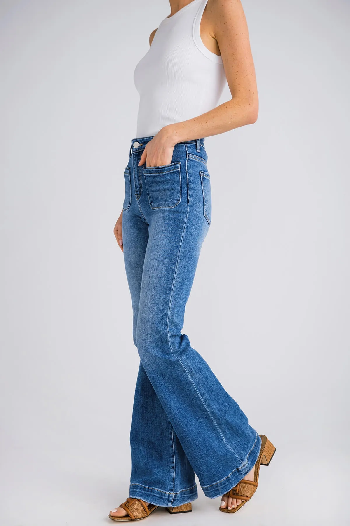 Risen Sedona Patch Pocket Jeans